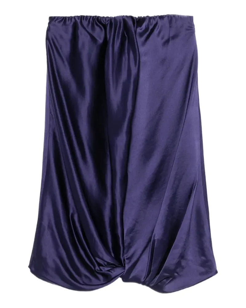 7 for all mankind Schulterfreies Minikleid - Violett Violett