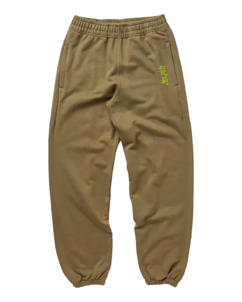 Les Girls Les Boys Jogginghose mit Stretchbund - Grün Grün