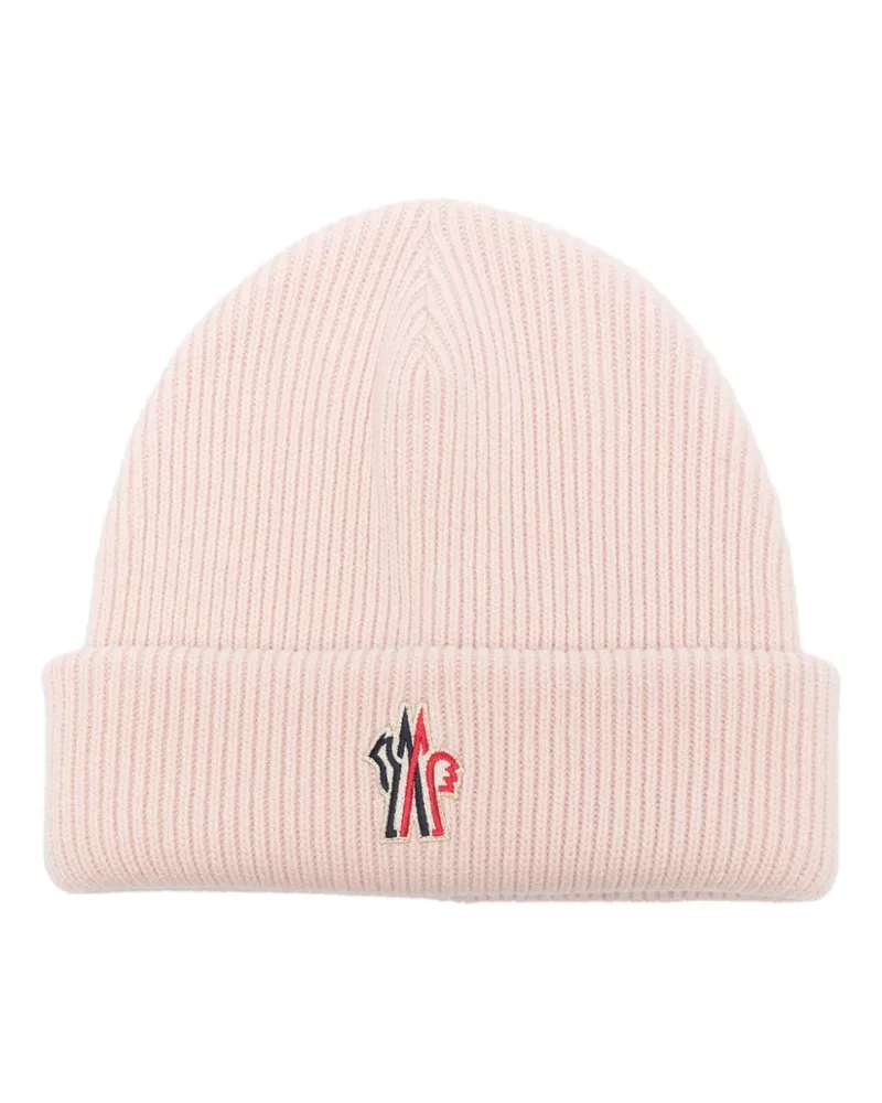 Moncler Beanie aus Wolle - Rosa Rosa