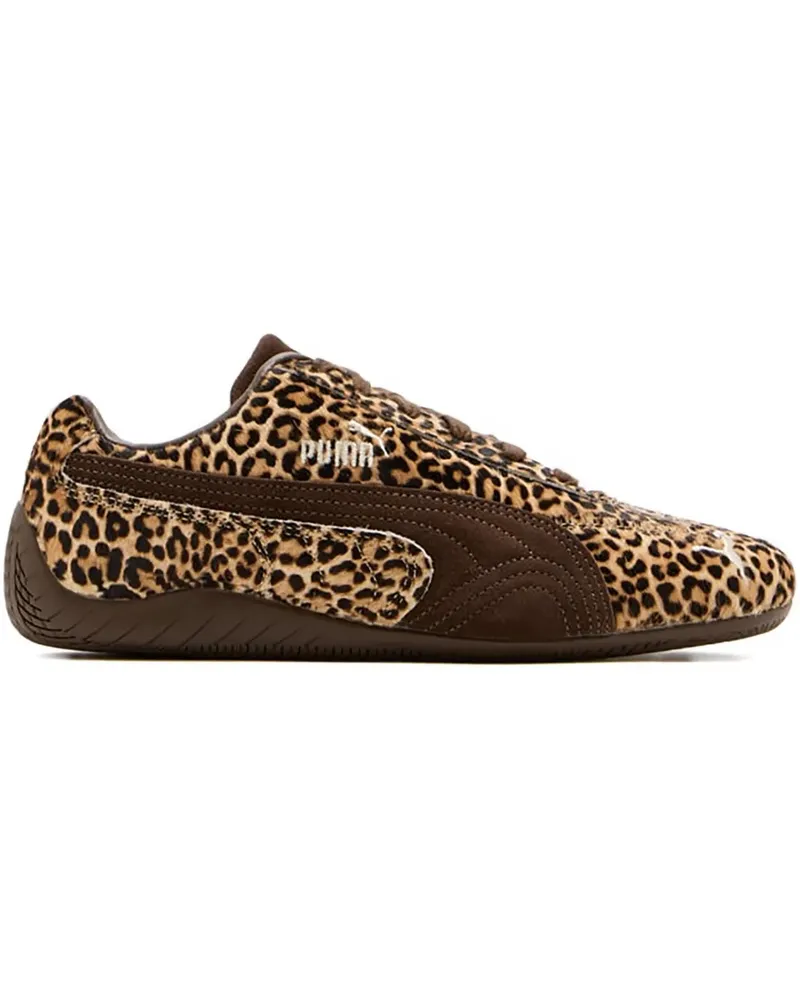 Puma Speedcat Wild leopard sneakers - Braun Braun