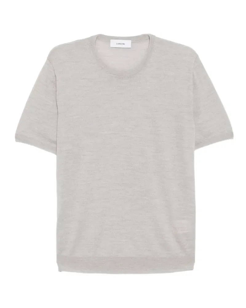 LARDINI T-Shirt aus Wolle - Grau Grau