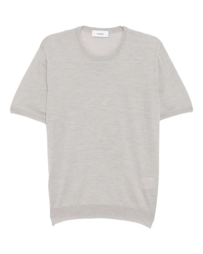 LARDINI T-Shirt aus Wolle - Grau Grau