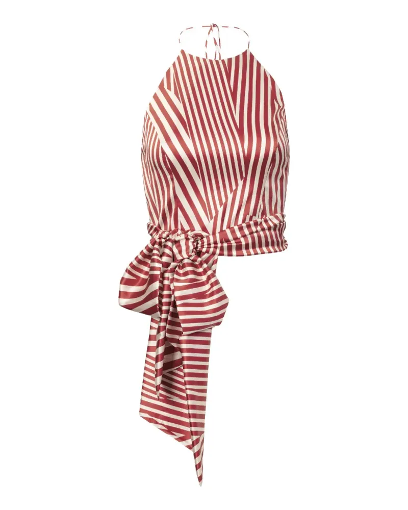 Silvia Tcherassi Carmela striped blouse - Rot Rot