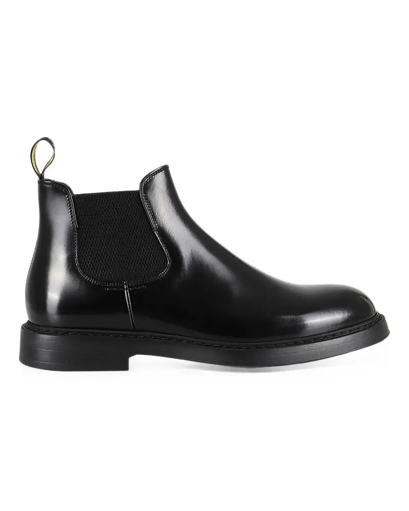 Doucal´s Chelsea-Boots mit Glanzoptik - Schwarz Schwarz