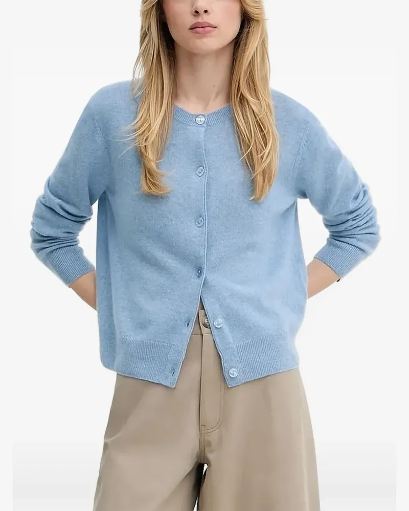 Samsøe & Samsøe Cardigan aus Kaschmir - Blau Blau