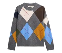 Pullover mit rundem Ausschnitt - Grau