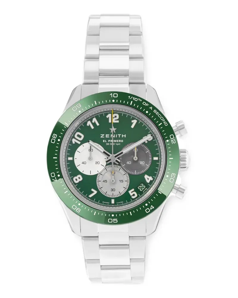 Zenith 1970s Chronomaster Sport Armbanduhr 41mm - Grün Grün