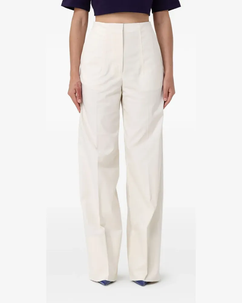 MSGM Hose mit Bügelfalten - Nude Nude