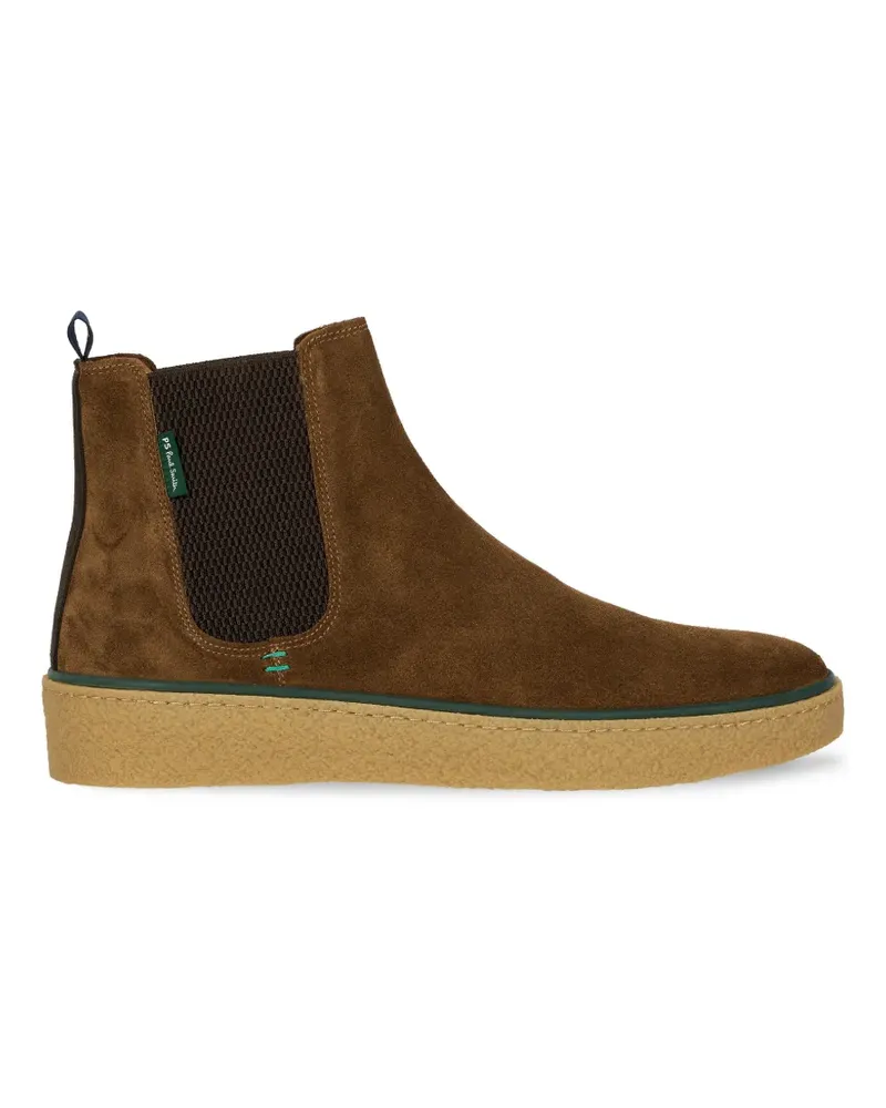Paul Smith Bash elasticated-panels suede boots - Braun Braun