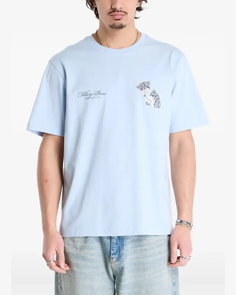 Filling Pieces Broken Plate T-Shirt - Blau Blau