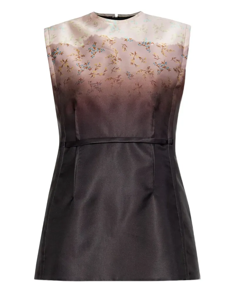 Jil Sander silk blouse - Braun Braun