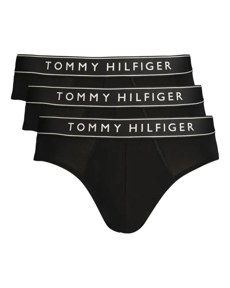 Tommy Hilfiger logo-waistband briefs (set of three) - Schwarz Schwarz