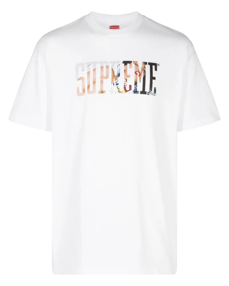 Supreme Being Tera Patrick Collegiate White T-Shirt - Weiß Weiß
