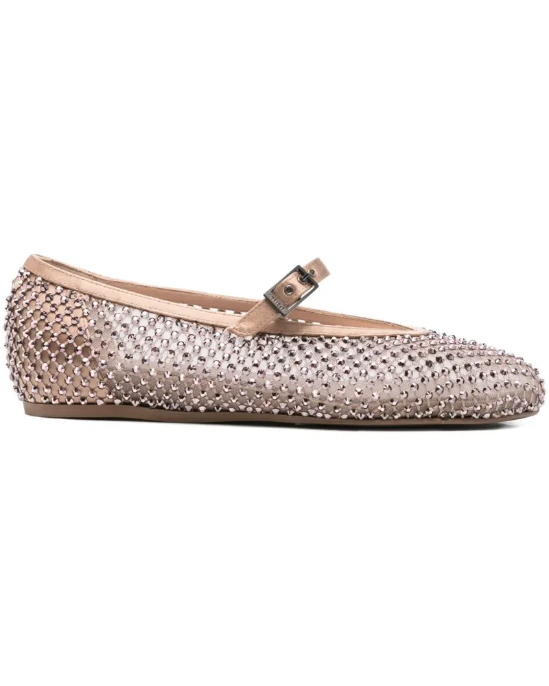 Le Silla Verzierte Gilda Ballerinas - Nude Nude