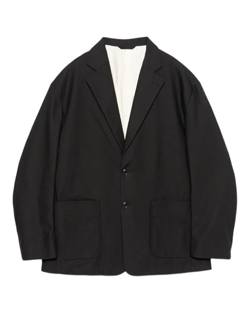 nanamica Club Jacke - Schwarz Schwarz