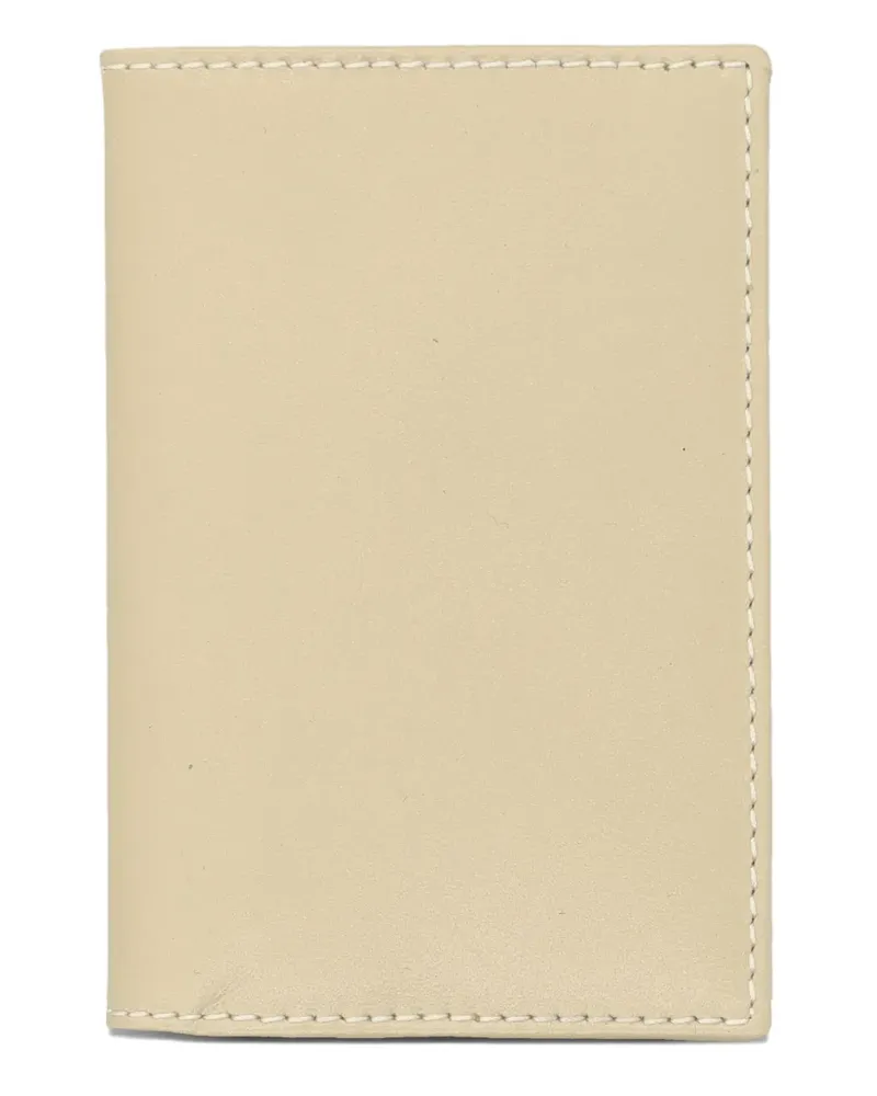 Comme des Garçons Portemonnaie mit Logo-Prägung - Nude Nude