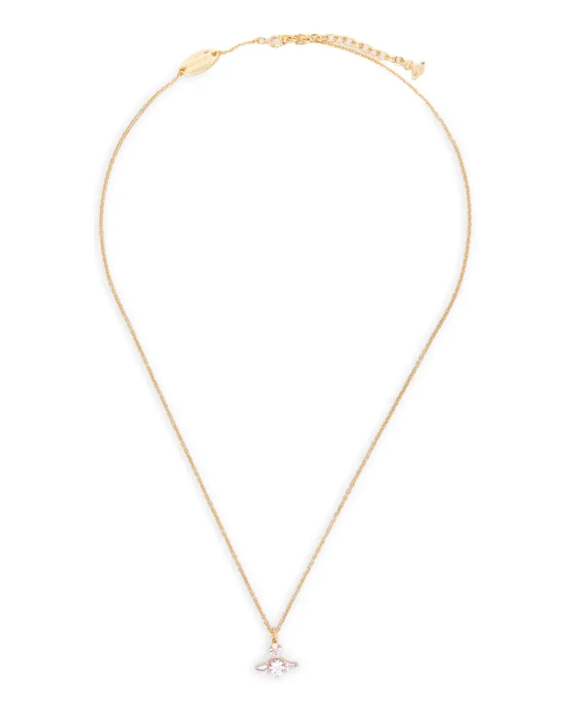 Vivienne Westwood Ofelia Halskette mit Kristallen - Gold Gold
