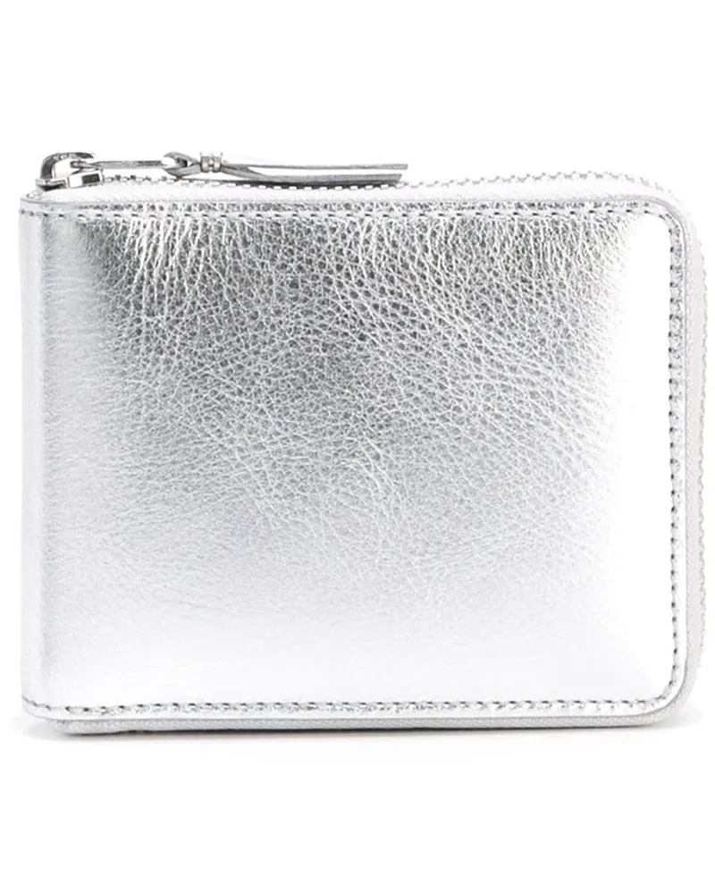 Comme des Garçons Portemonnaie aus Leder - Metallic Metallic