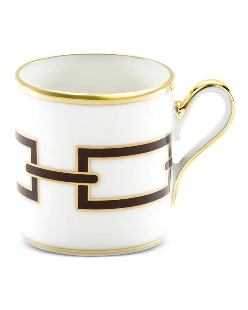 Ginori 1735 Catene Kaffeetasse (80ml) - Weiß Weiß