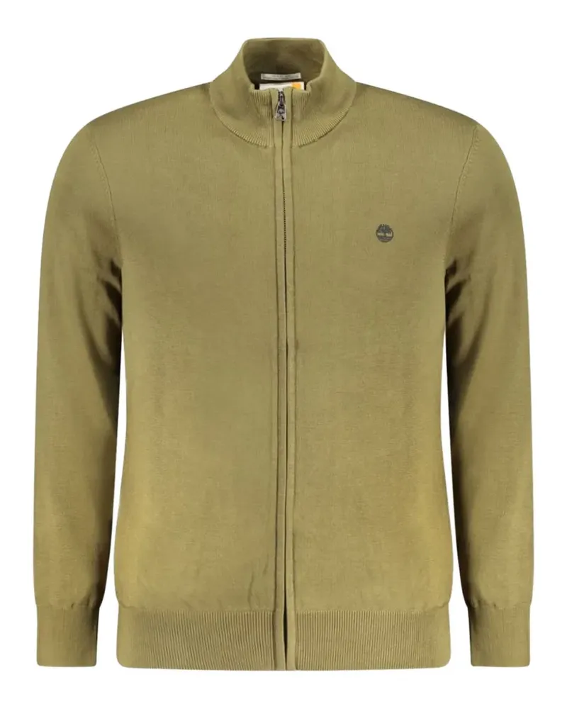 Timberland zip-up high-neck sweater - Grün Grün