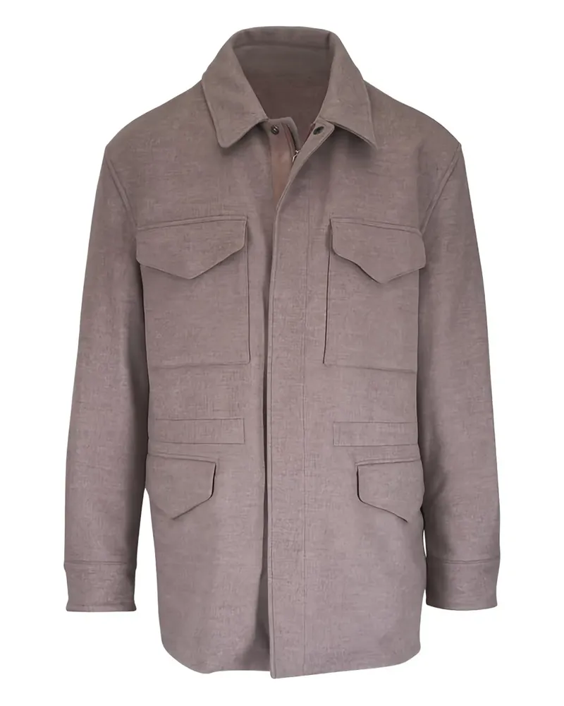 Ralph Lauren Jacke mit Klappentasche - Nude Nude