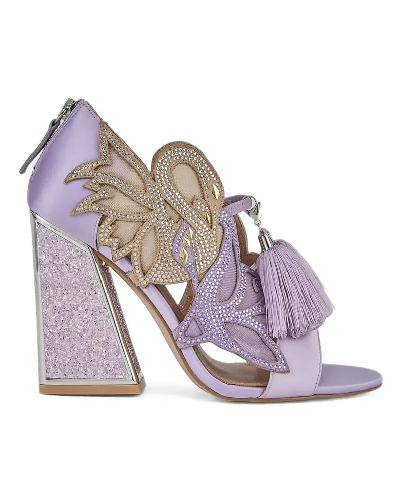Kat Maconie Aya Anch Sandalen mit Quasten - Violett Violett