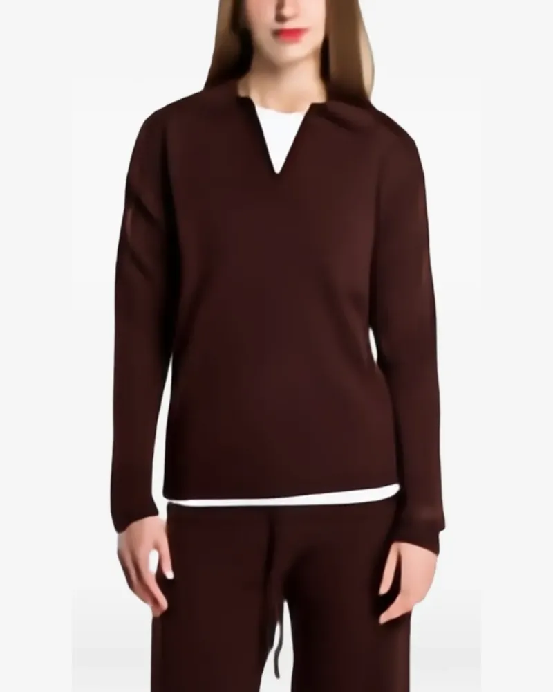MC2 Saint Barth Eze wool polo sweater - Braun Braun