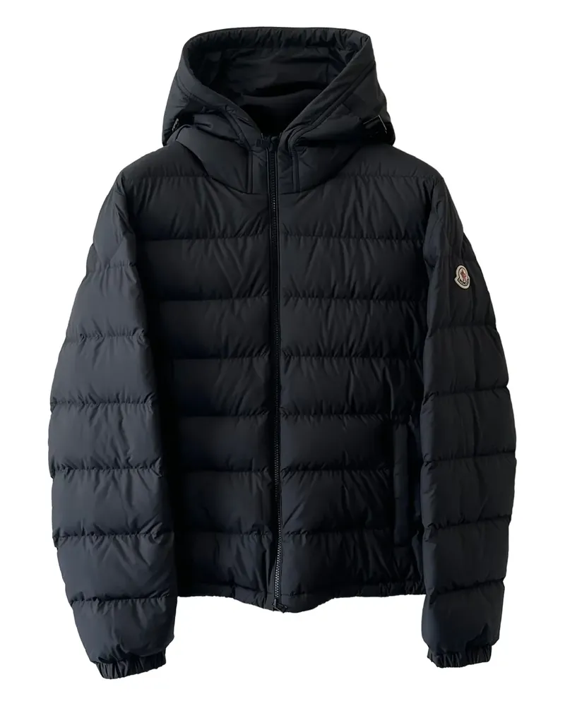 Moncler Gesteppte Laverate Kapuzenjacke - Schwarz Schwarz