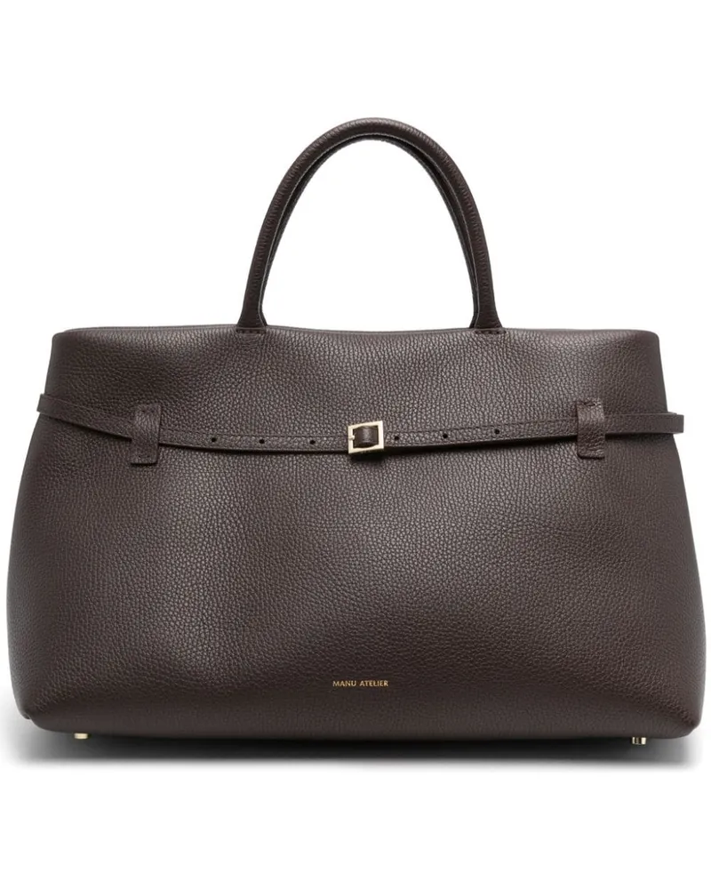 Manu Atelier Le Cambon Tote Bag 40cm - Braun Braun