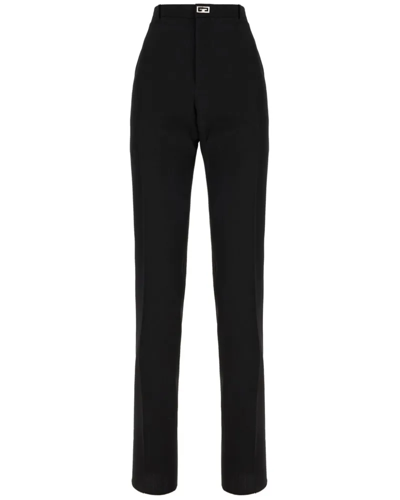 Givenchy Hose mit schmalem Schnitt - Schwarz Schwarz