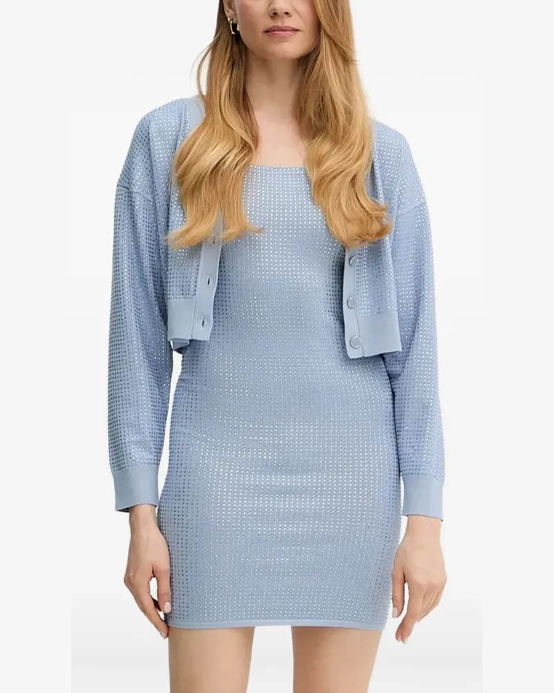 Guess Verzierter Cardigan - Blau Blau
