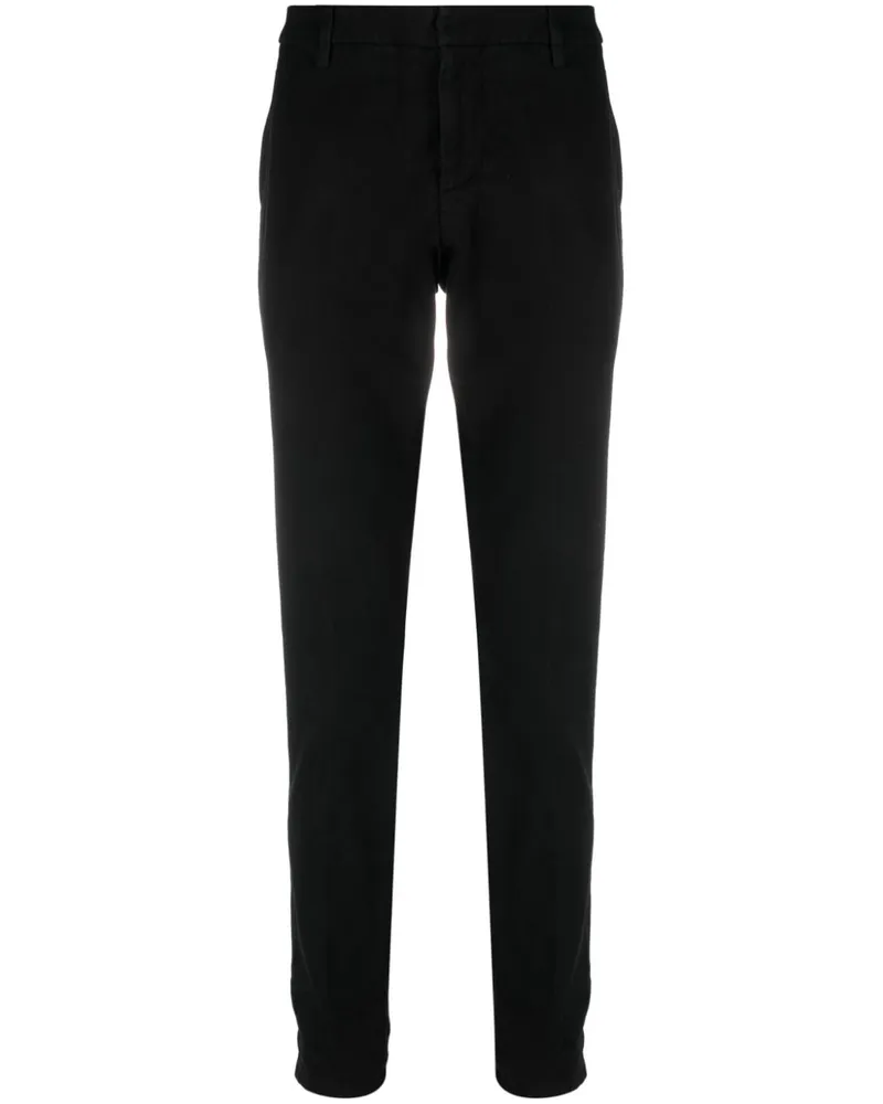 Dondup Hose mit Tapered-Bein Schwarz