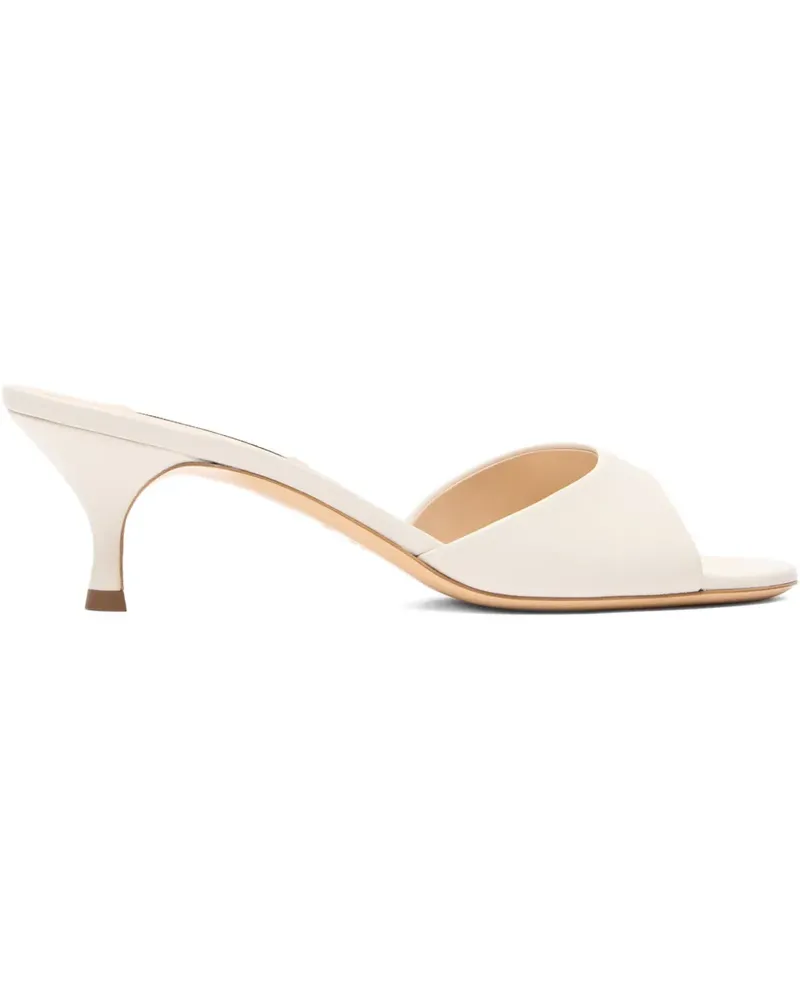 Casadei Klassische Pantoletten 50mm - Nude Nude
