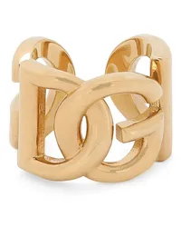 Dolce & Gabbana Ring mit Logo-Gravur Gold