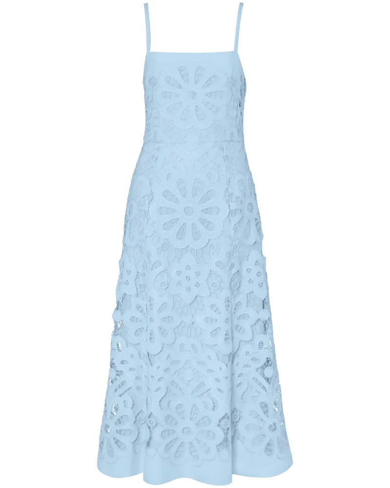 Temperley London Guinevere Midikleid - Blau Blau