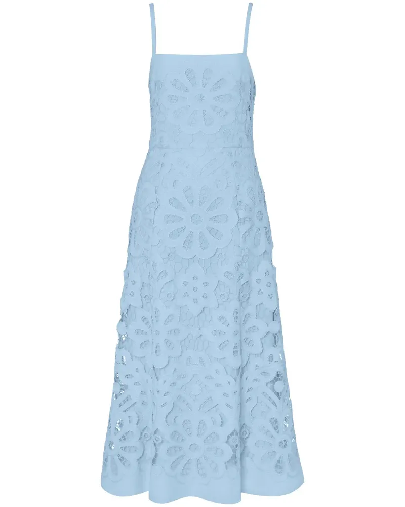 Temperley London Guinevere Midikleid - Blau Blau