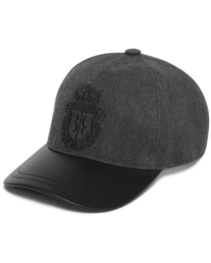 Billionaire Baseballkappe mit Logo-Stickerei - Schwarz Schwarz
