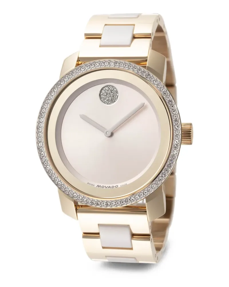 Movado Mist Armbanduhr mit Kristallen 36mm - Gold Gold