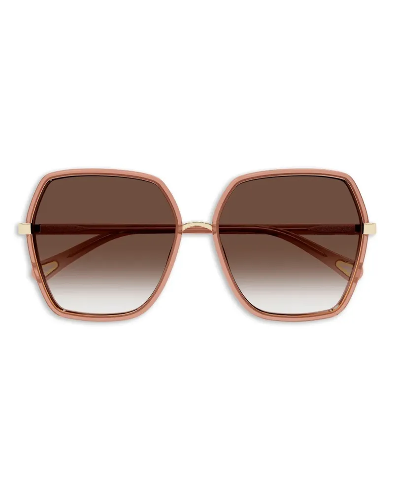 Chloé Geometrische CH0262S Sonnenbrille - Rosa Rosa