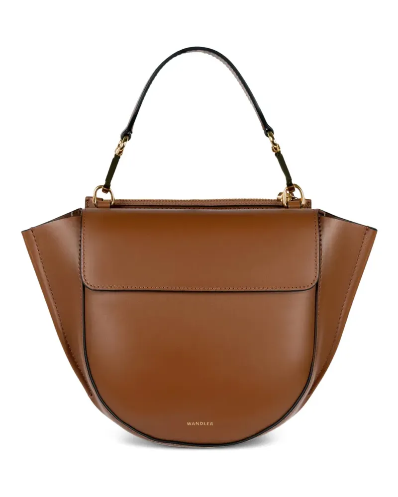 WANDLER mini Hortensia tote bag - Braun Braun