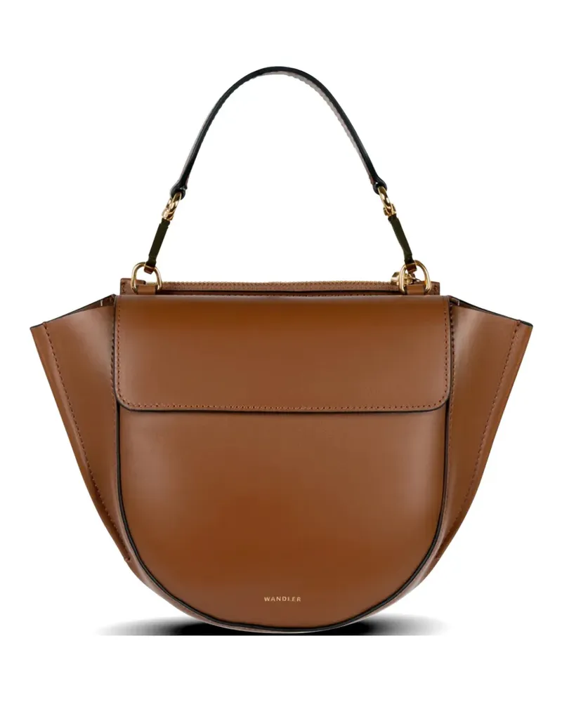 WANDLER mini Hortensia tote bag - Braun Braun