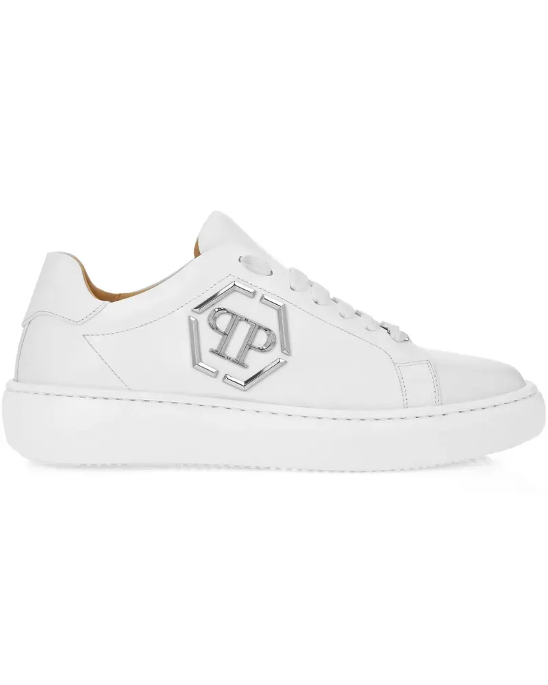 Philipp Plein Hexagon Sneakers - Weiß Weiß