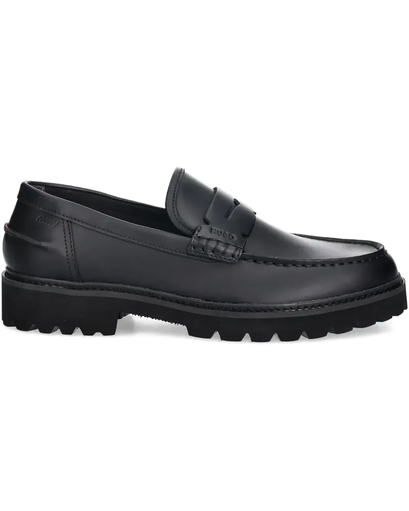 HUGO BOSS penny-strap loafers - Schwarz Schwarz