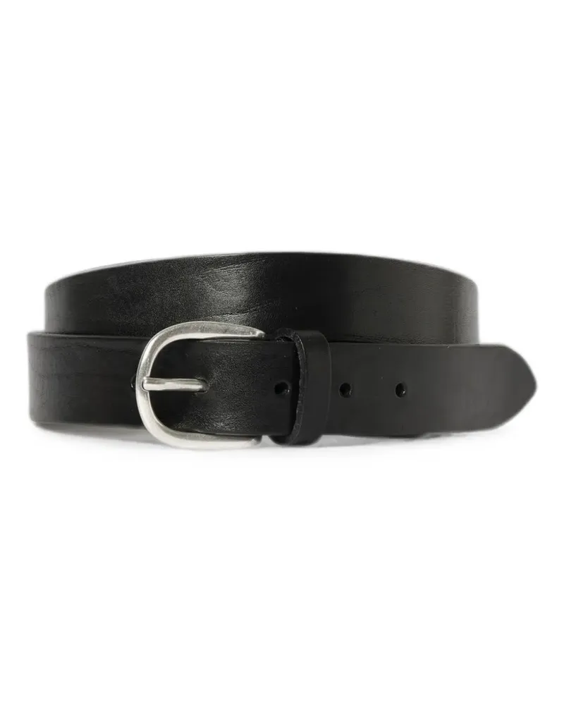 Brooksfield buckle-fastening leather belt - Schwarz Schwarz