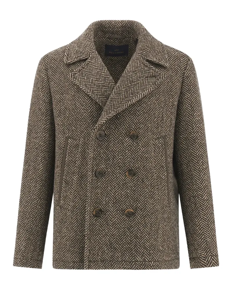Paul & Shark Chevron Cabanjacke - Braun Braun