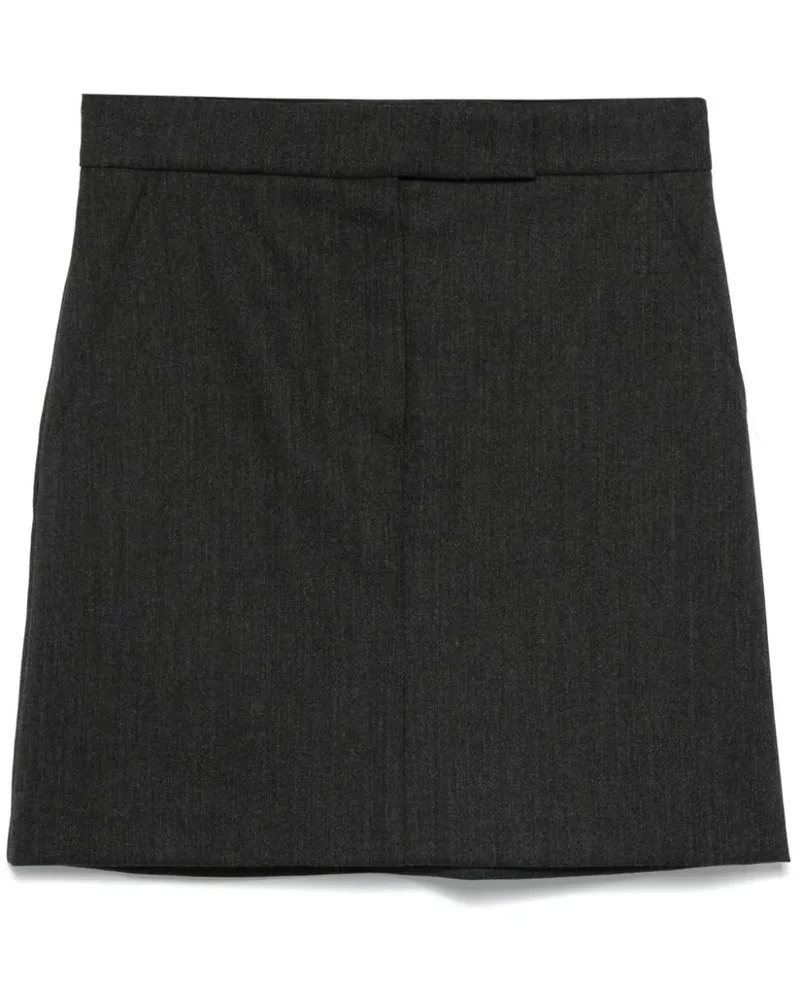 Max Mara Sondalo Minirock - Grau Grau