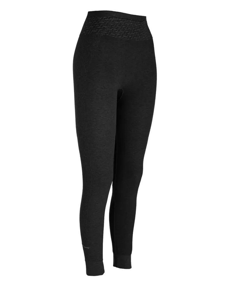 LaMunt Leggings mit hohem Bund - Schwarz Schwarz