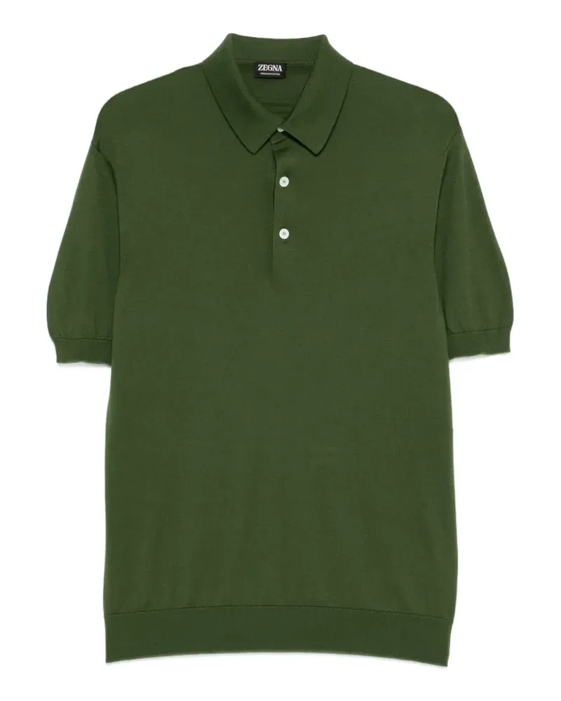 Ermenegildo Zegna short-sleeve polo shirt - Grün Grün