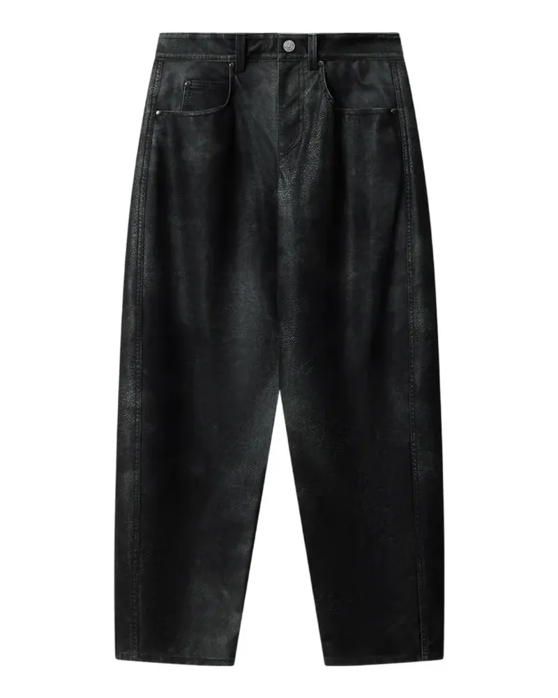 Isabel Marant Belky Hose im Barrel-Fit - Schwarz Schwarz