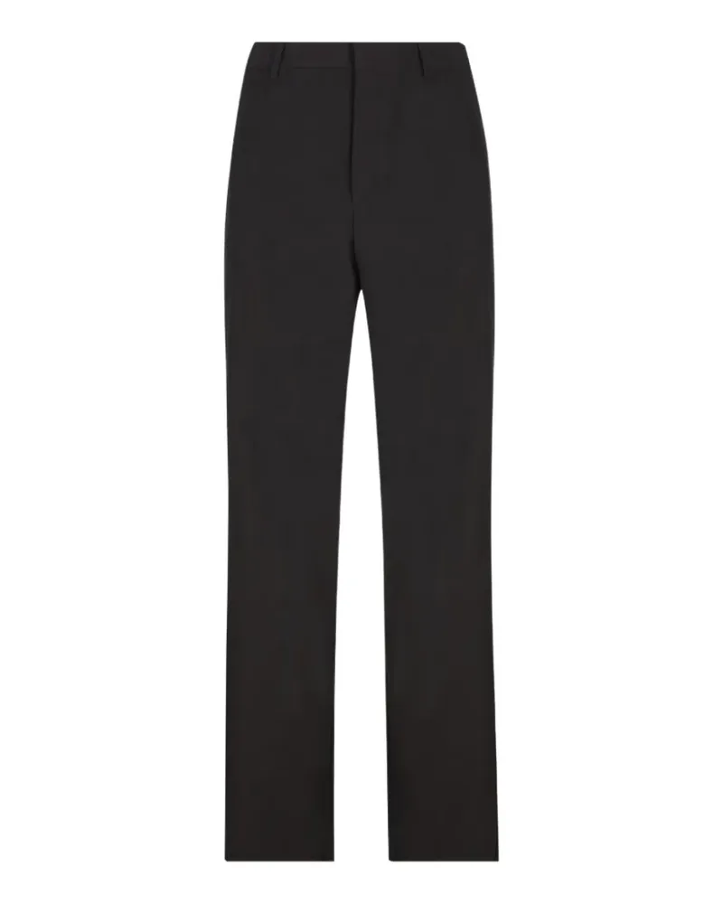Gucci wool silk twill pants - Schwarz Schwarz